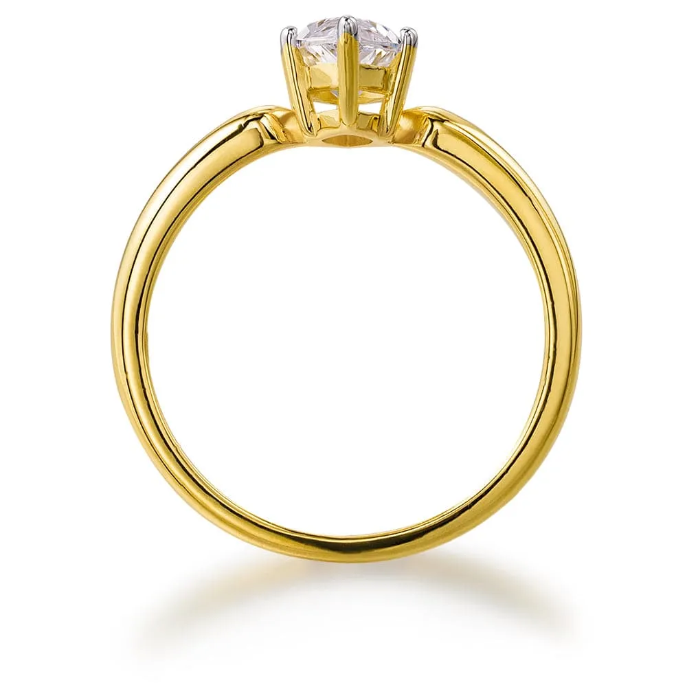 1 ct. Marquise  Solitaire Ring