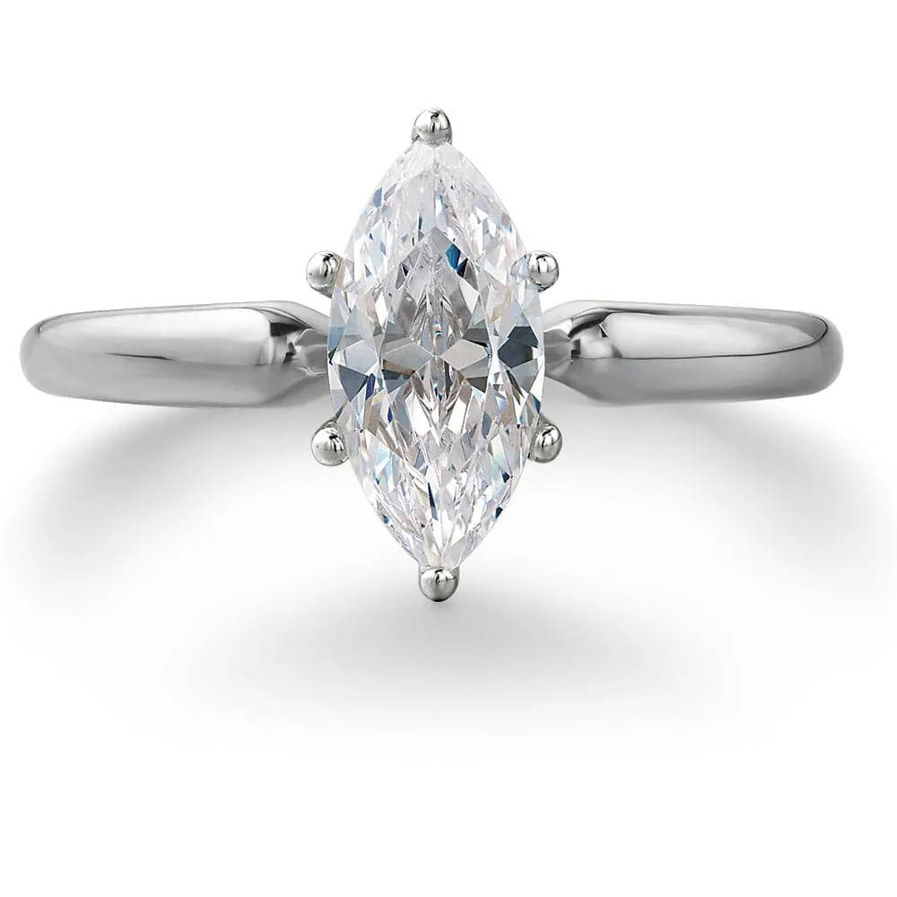 1 ct. Marquise  Solitaire Ring
