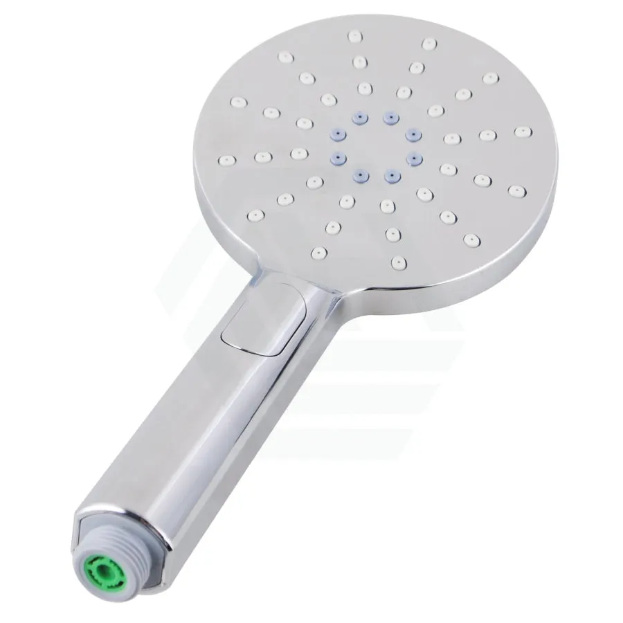 10 inch 250mm Round Chrome Twin Shower Station Top Water Inlet with 3 Functions Handheld