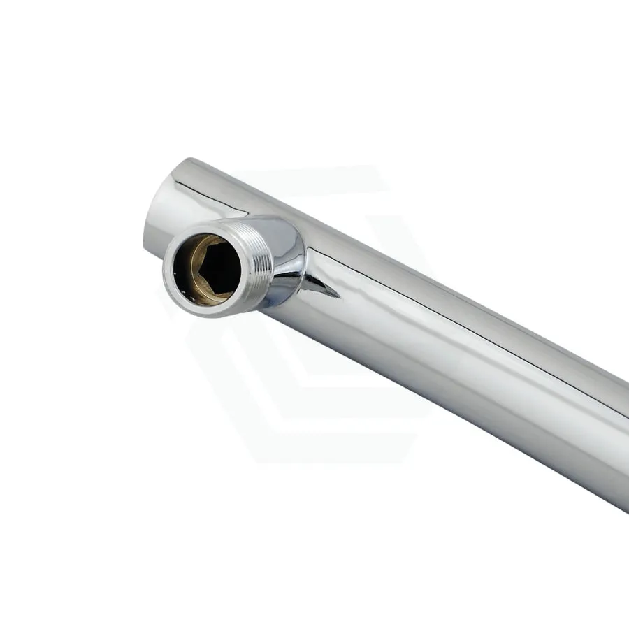 10 inch 250mm Round Chrome Twin Shower Station Top Water Inlet with 3 Functions Handheld