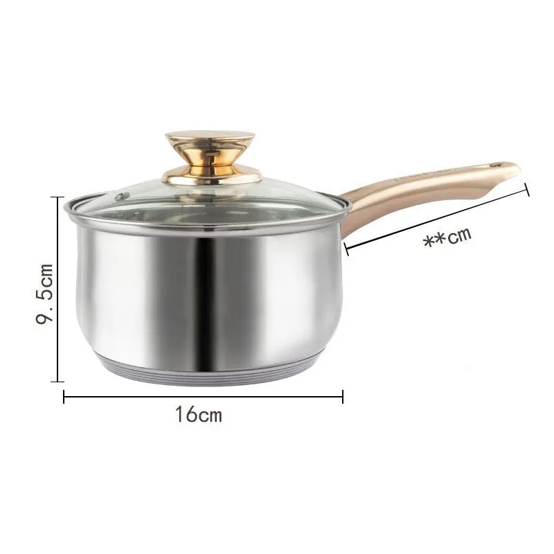 12-Piece Stainless Steel Cookware Set | Stock Pot, Pan, Saucepan, and Casserole Kettle Set