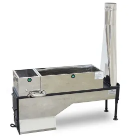 18"x48" CDL Evaporator w/5" Flues, Stainless Arch and Stainless Stack