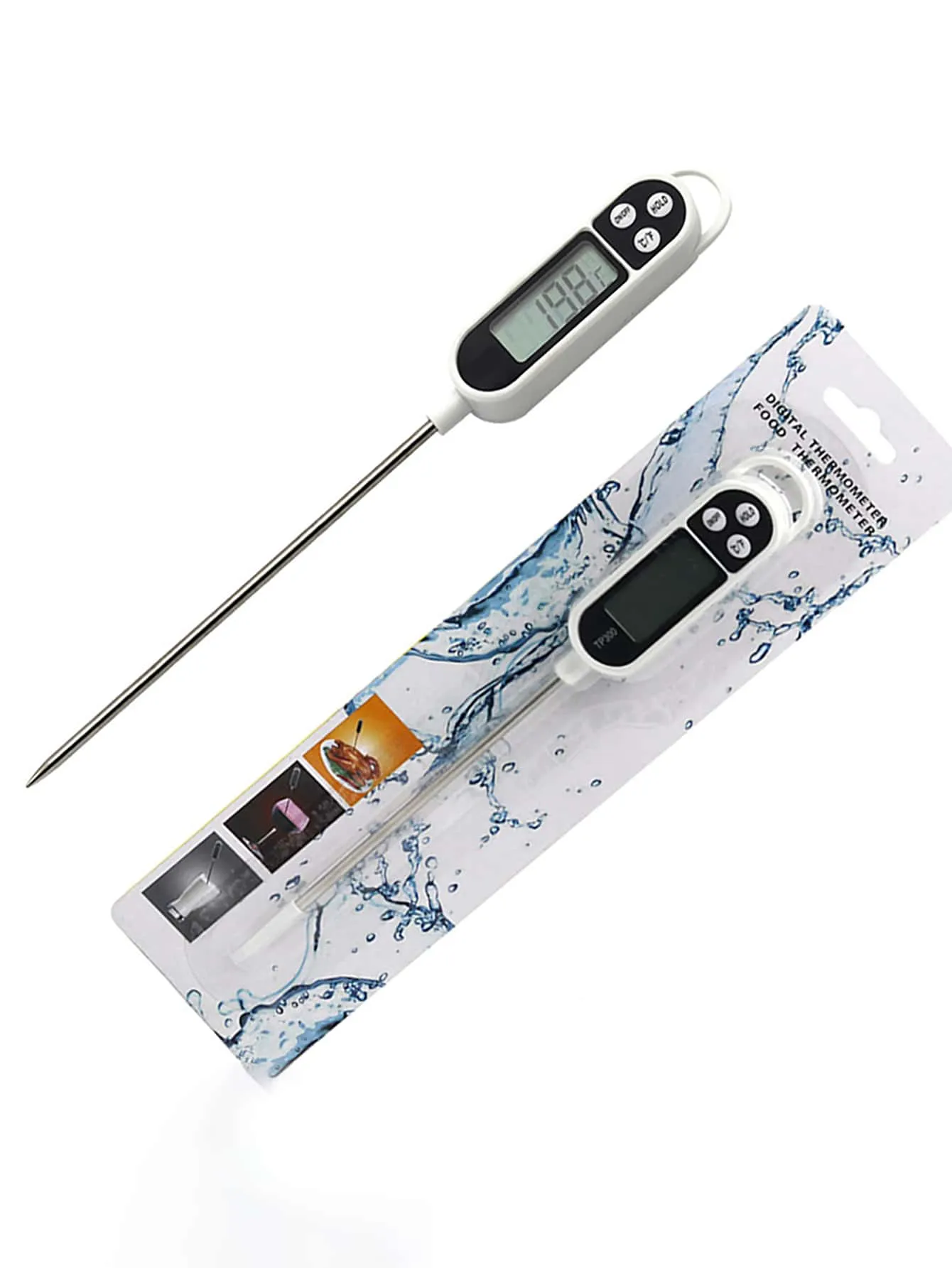 1pc Kitchen Food Measuring Thermometer
