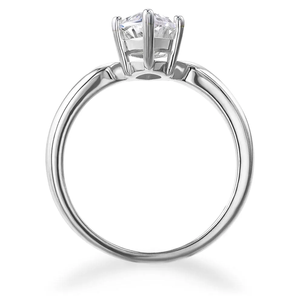 2 ct. Marquise Solitaire Ring