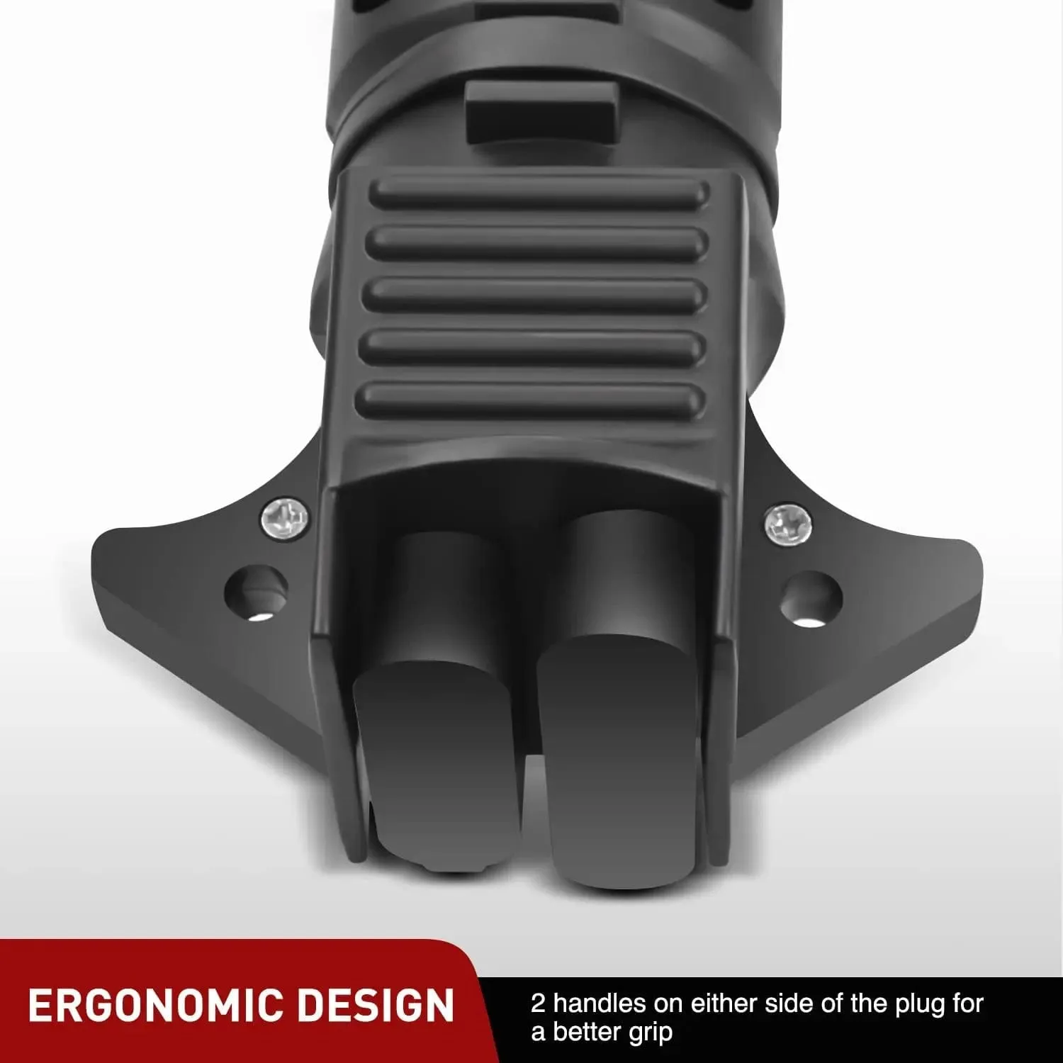 7 Pin Round to 4 Pin 5 Pin Flat Blade Trailer Adapter