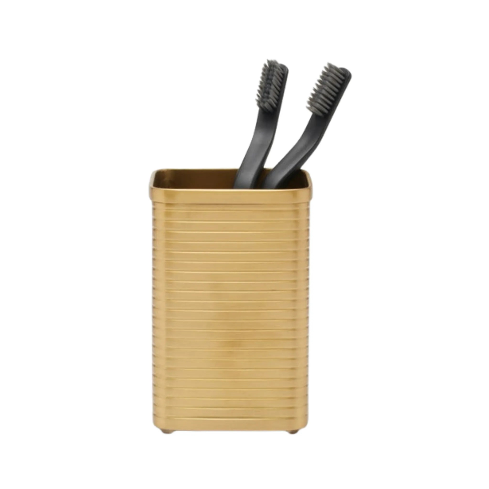 Adelaide Matte Gold Toothbrush Holder