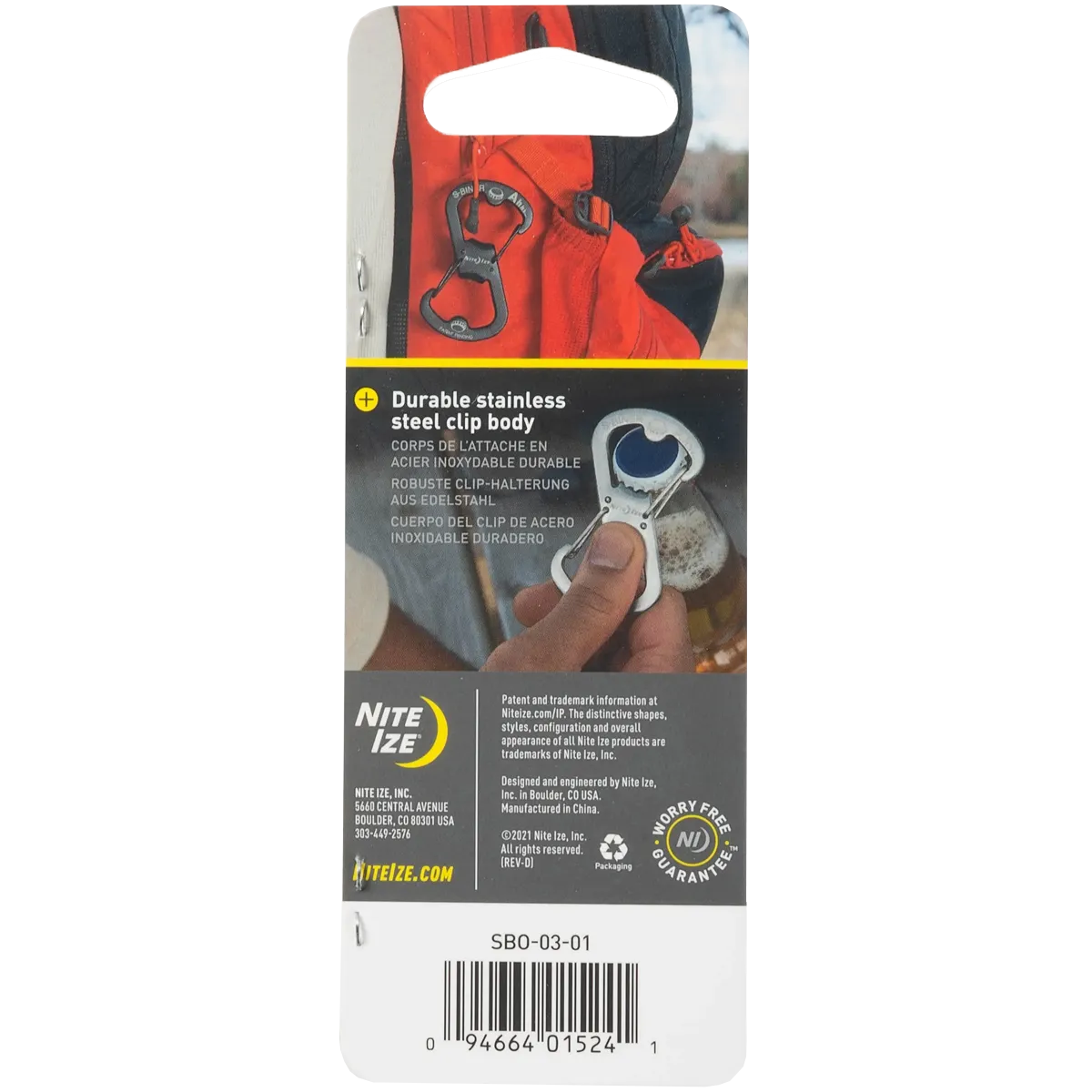 Ahhh... Stainless Bottle Opener Black