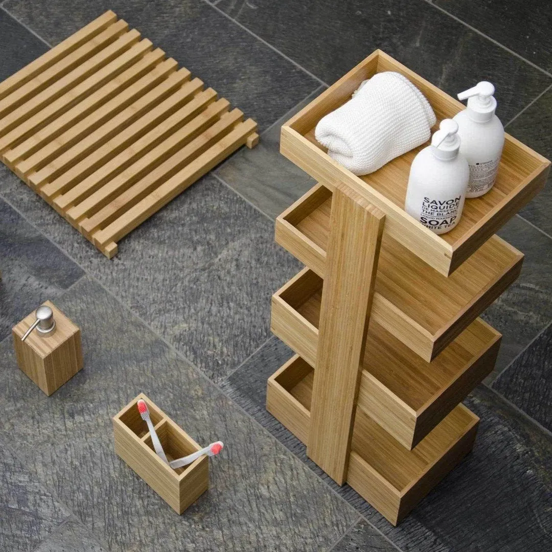 Arena 4 Tray Caddy - Bamboo