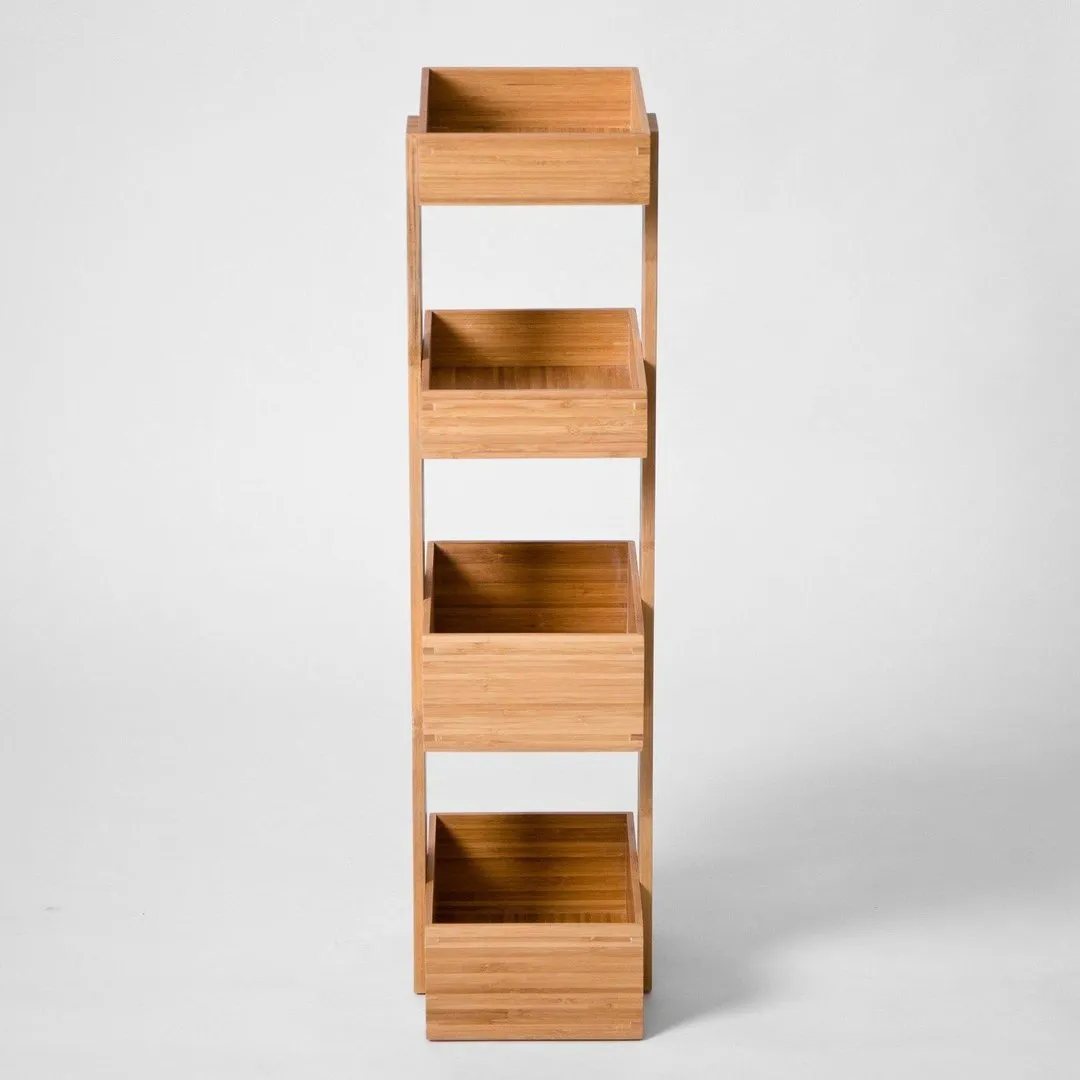 Arena 4 Tray Caddy - Bamboo