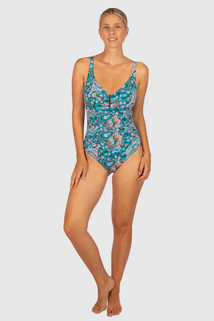Baku D-E Ring One Piece - South Beach