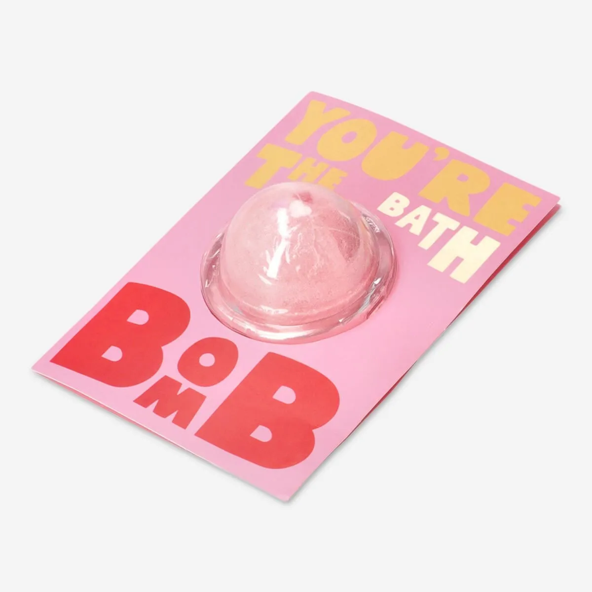 Bath bomb. Rose fragrance