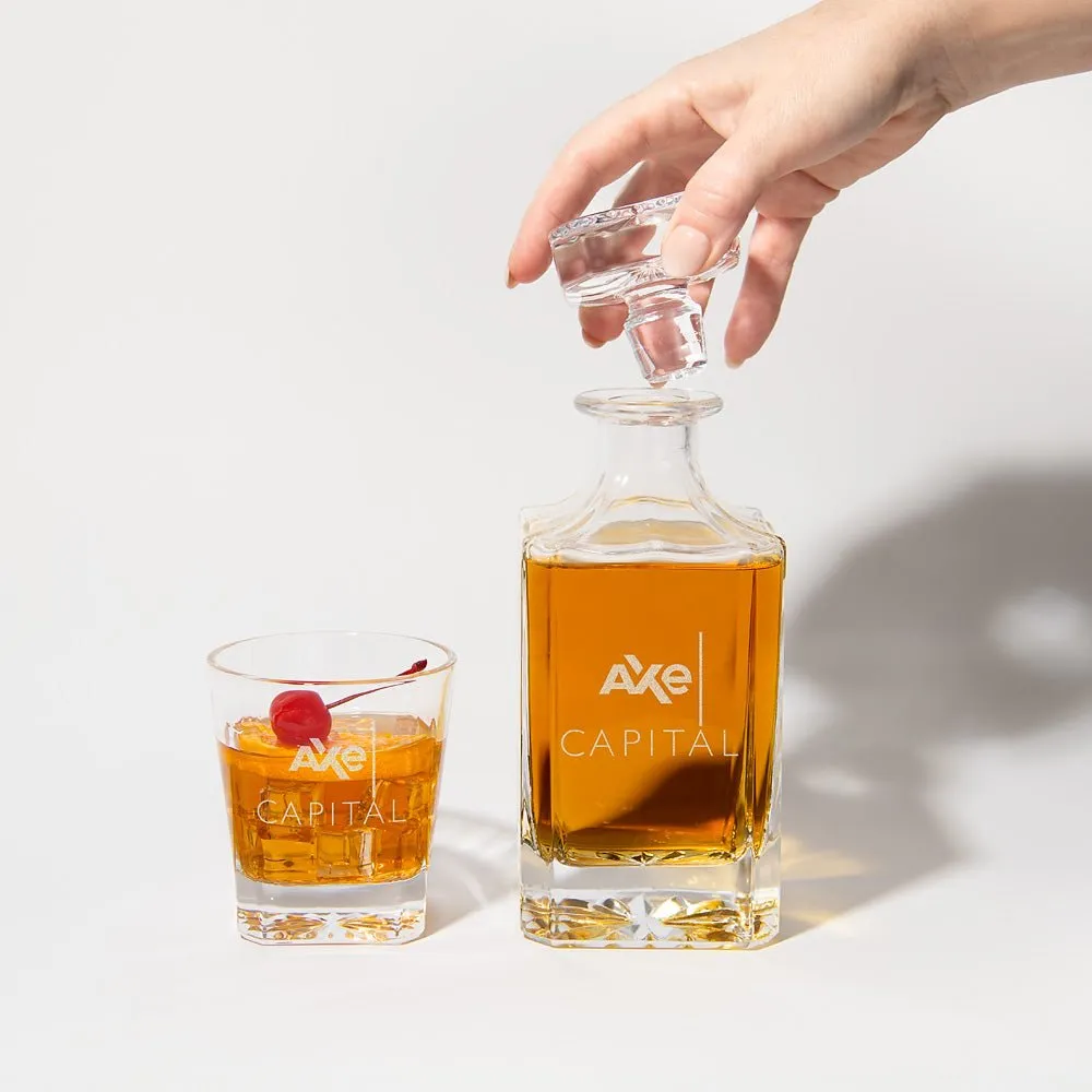 Billions Axe Capital Logo Decanter Set