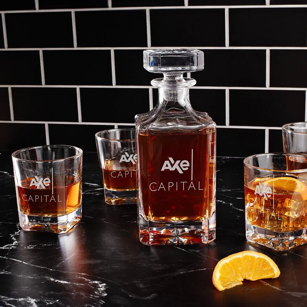Billions Axe Capital Logo Decanter Set