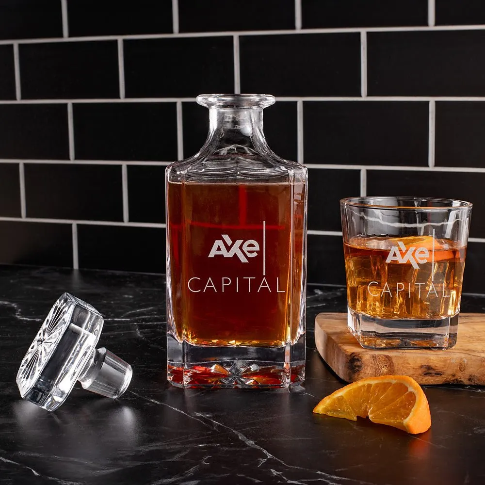 Billions Axe Capital Logo Decanter Set