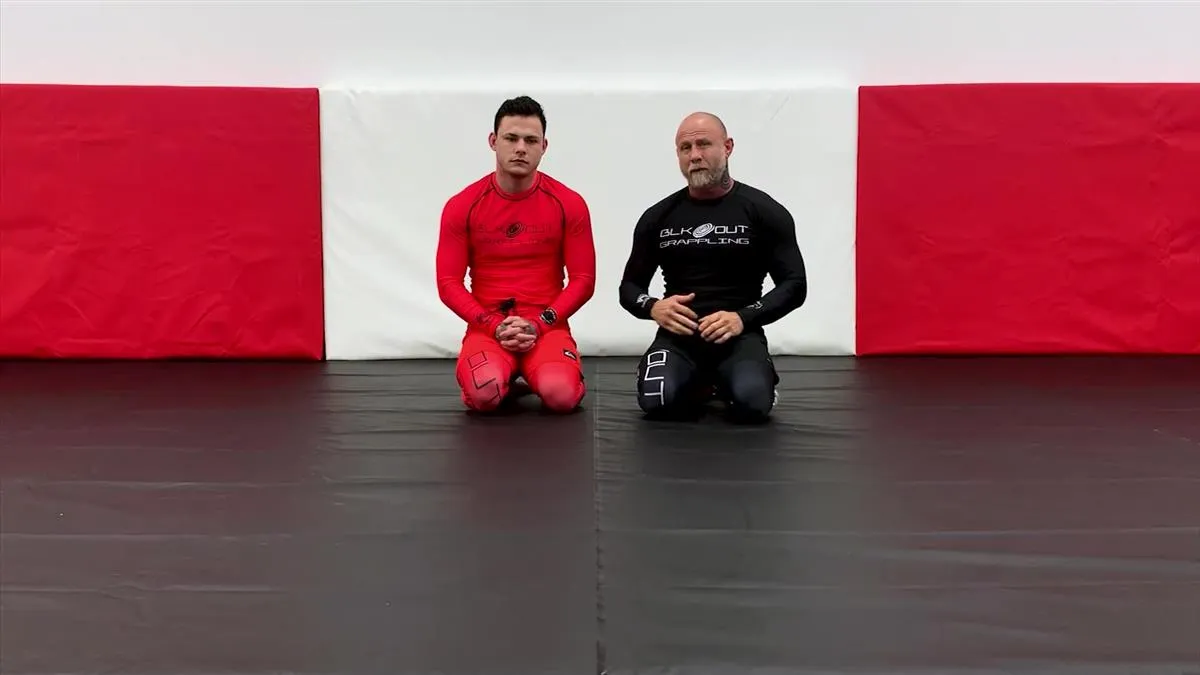 Blackout Grappling Hybrid Bottom Cradles by David Petrone