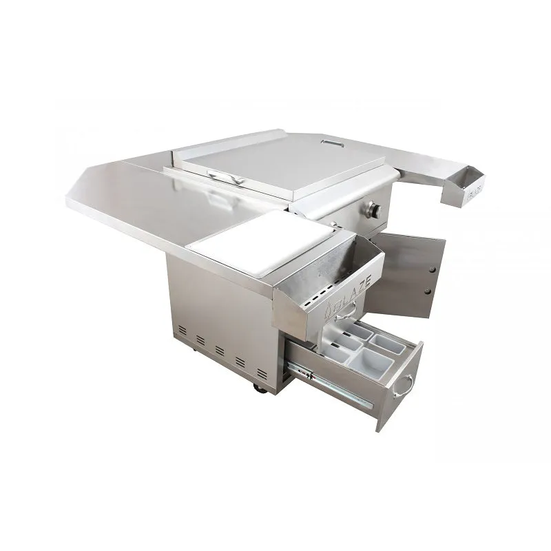 Blaze 30" Griddle Cart Shelving Kit