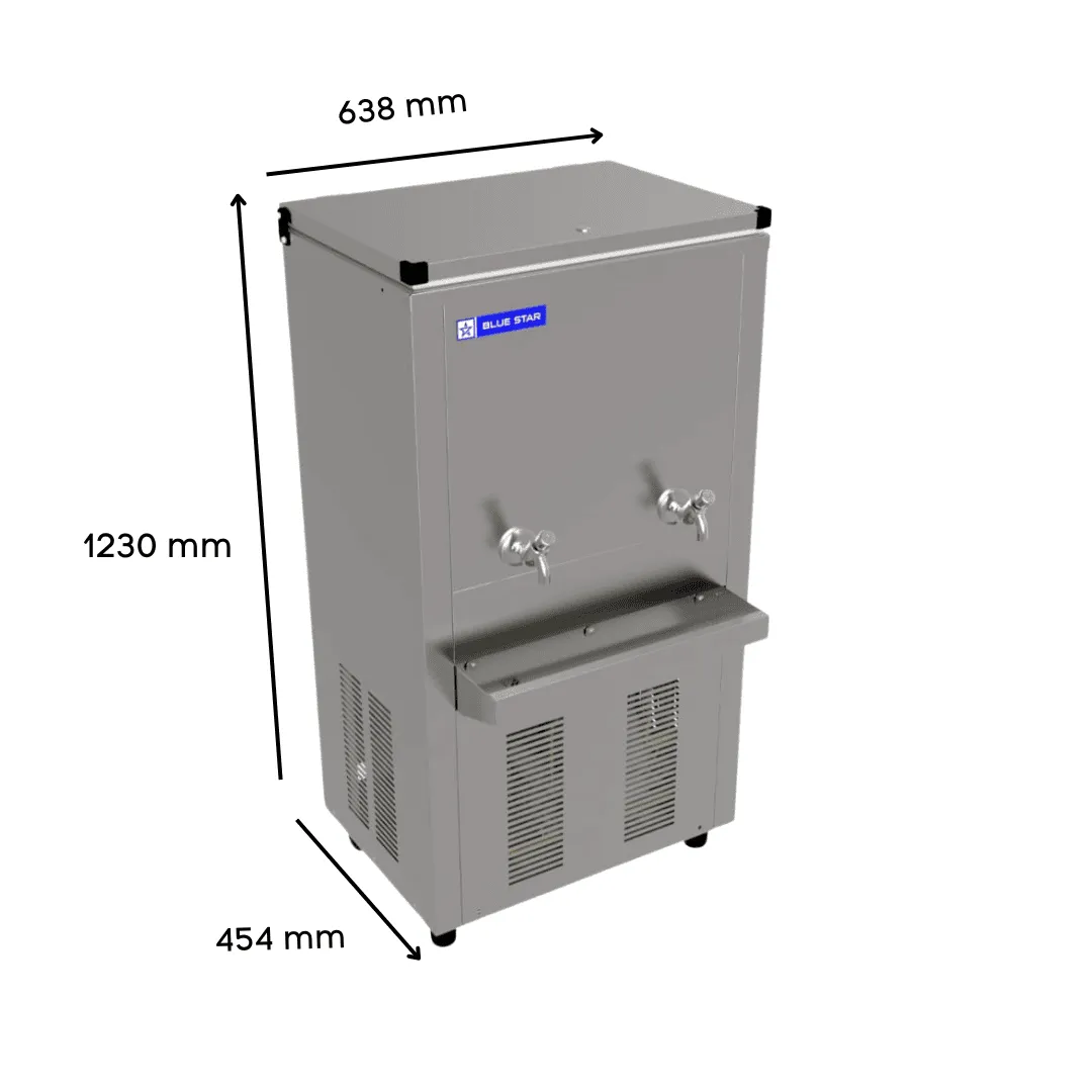Blue Star SWC4080SS 40 Liter Storage Water Cooler SWC Series