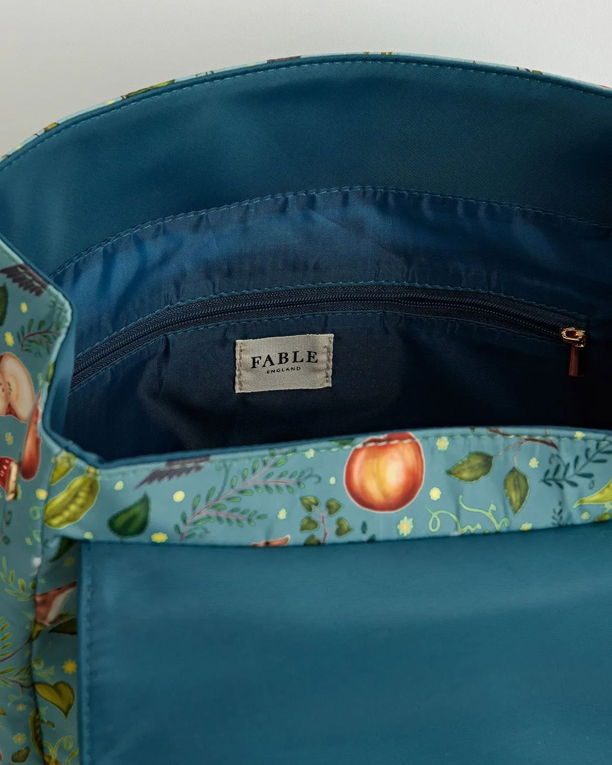 Catherine Rowe Into The Woods Backpack - Teal