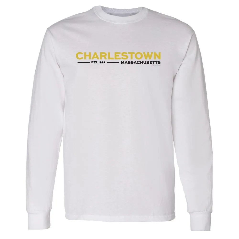 City on a Hill Charlestown Massachusetts Adult Long Sleeve T-Shirt