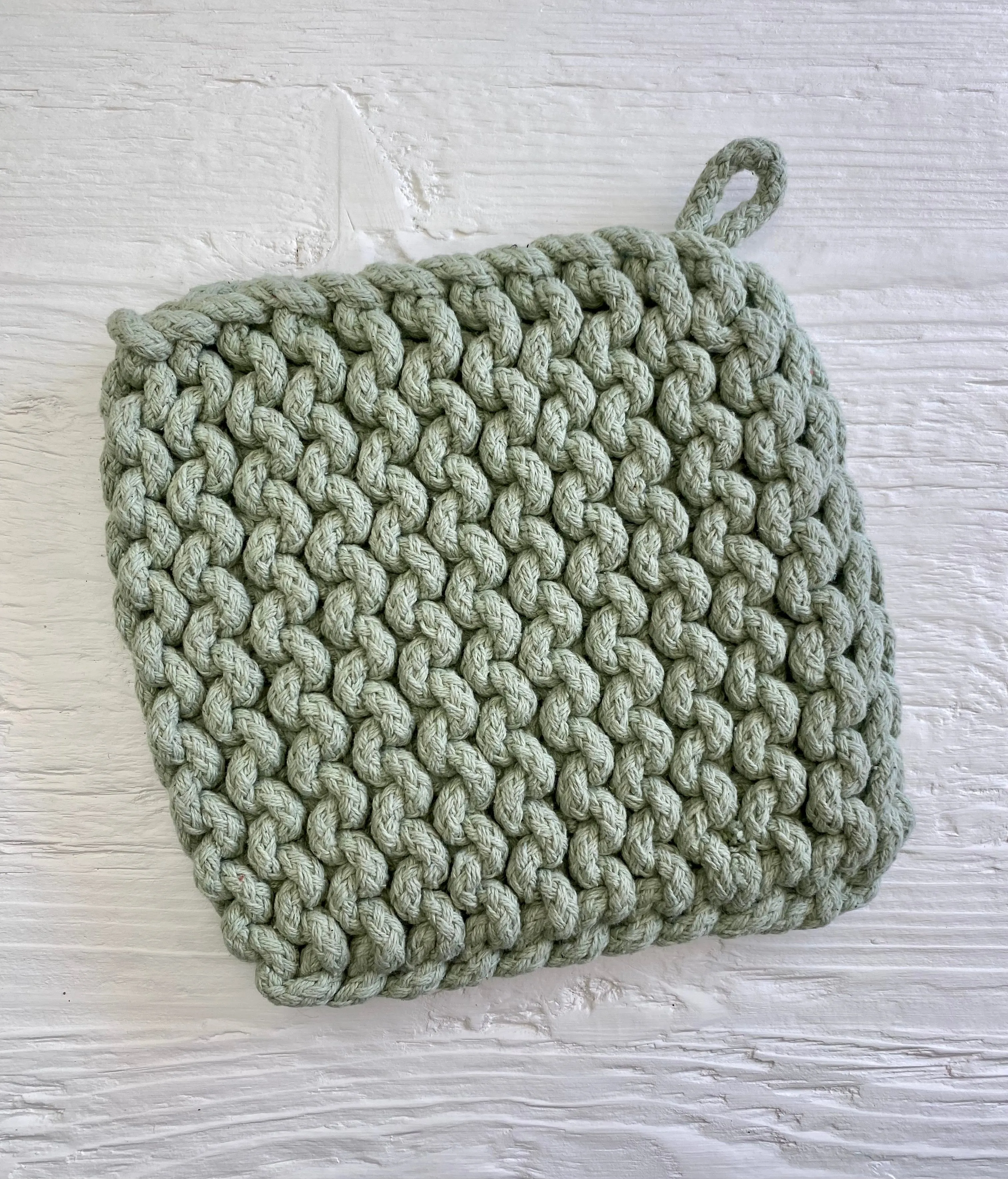 Cotton Pot Holder - Assorted Colors