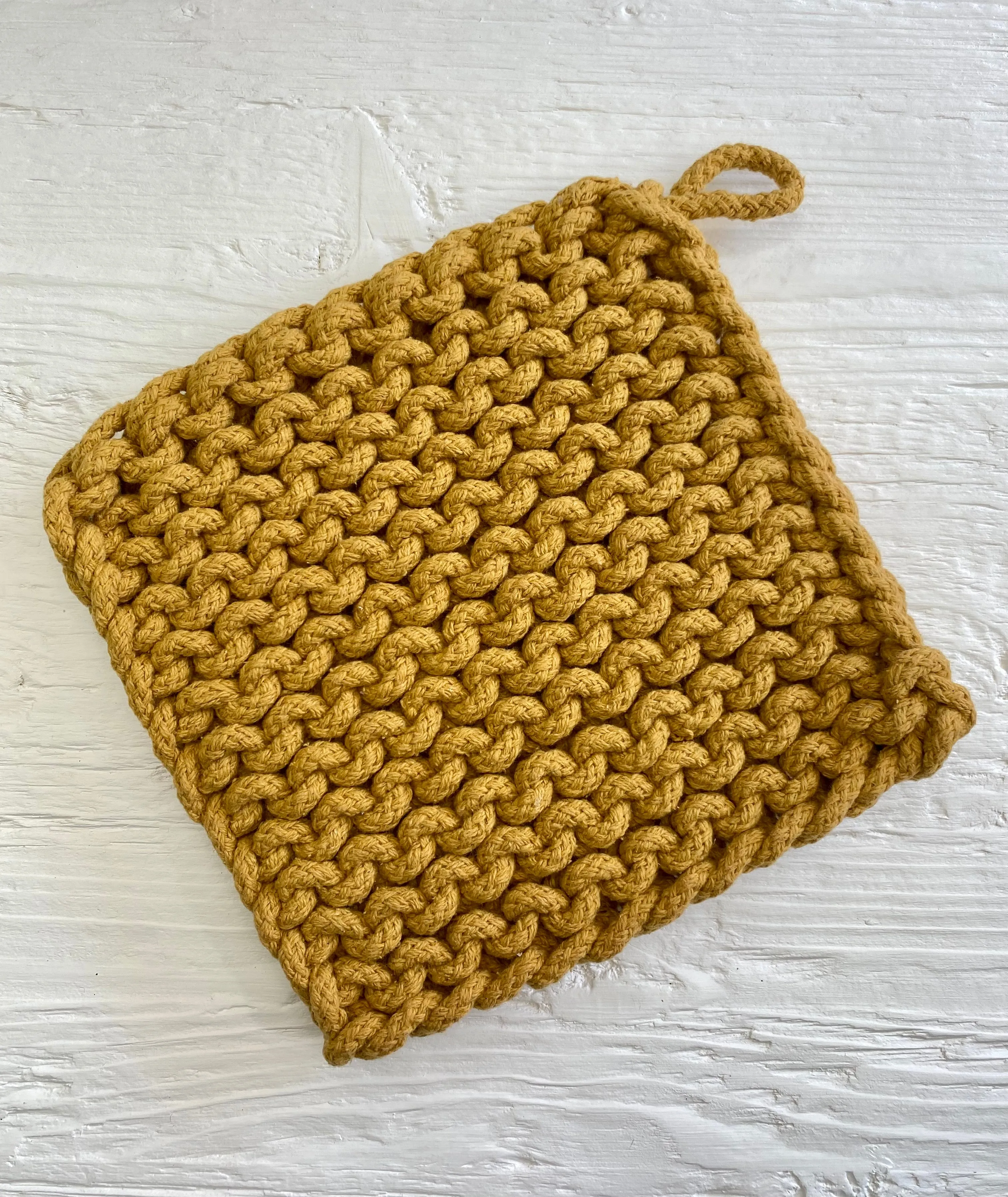 Cotton Pot Holder - Assorted Colors