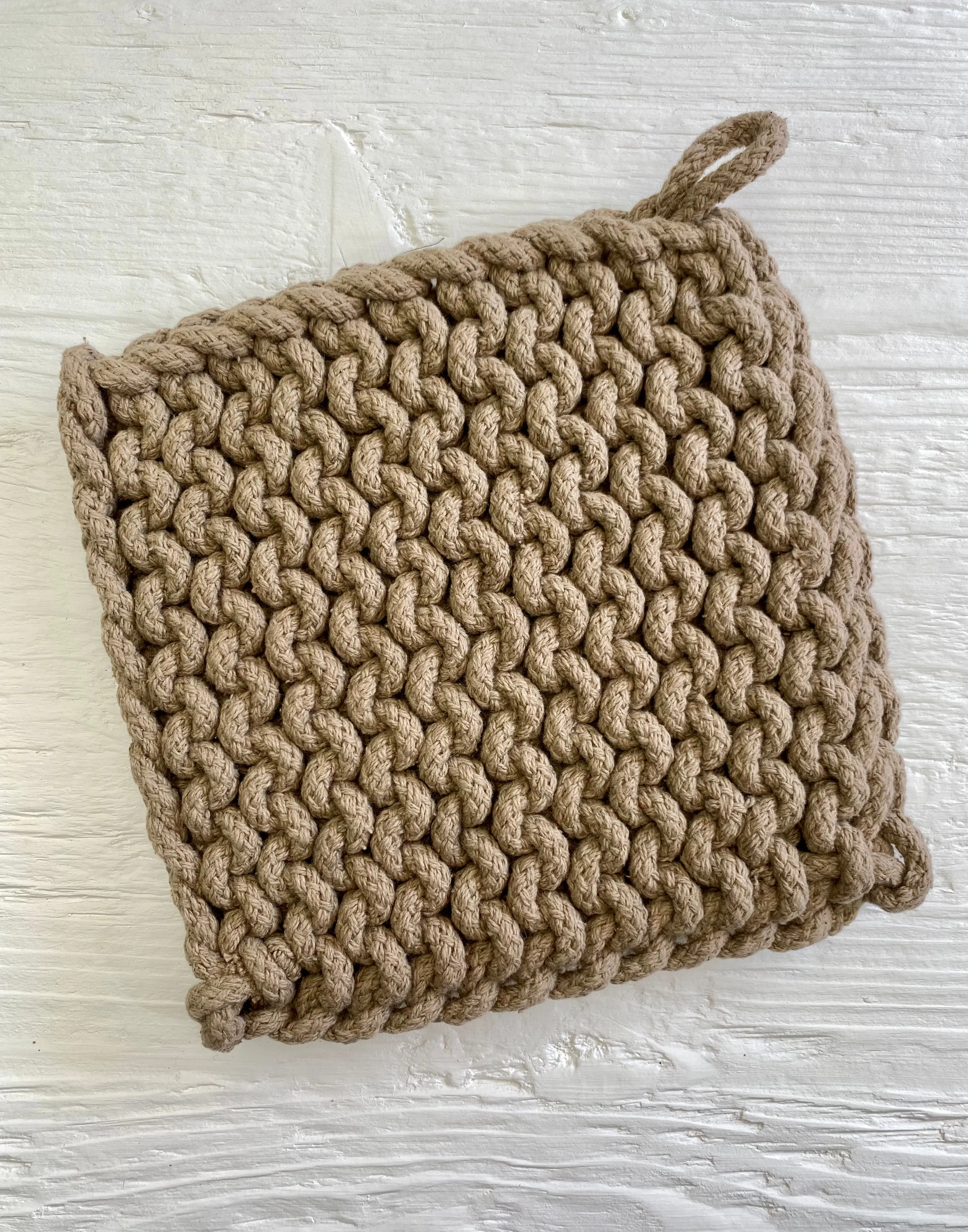 Cotton Pot Holder - Assorted Colors