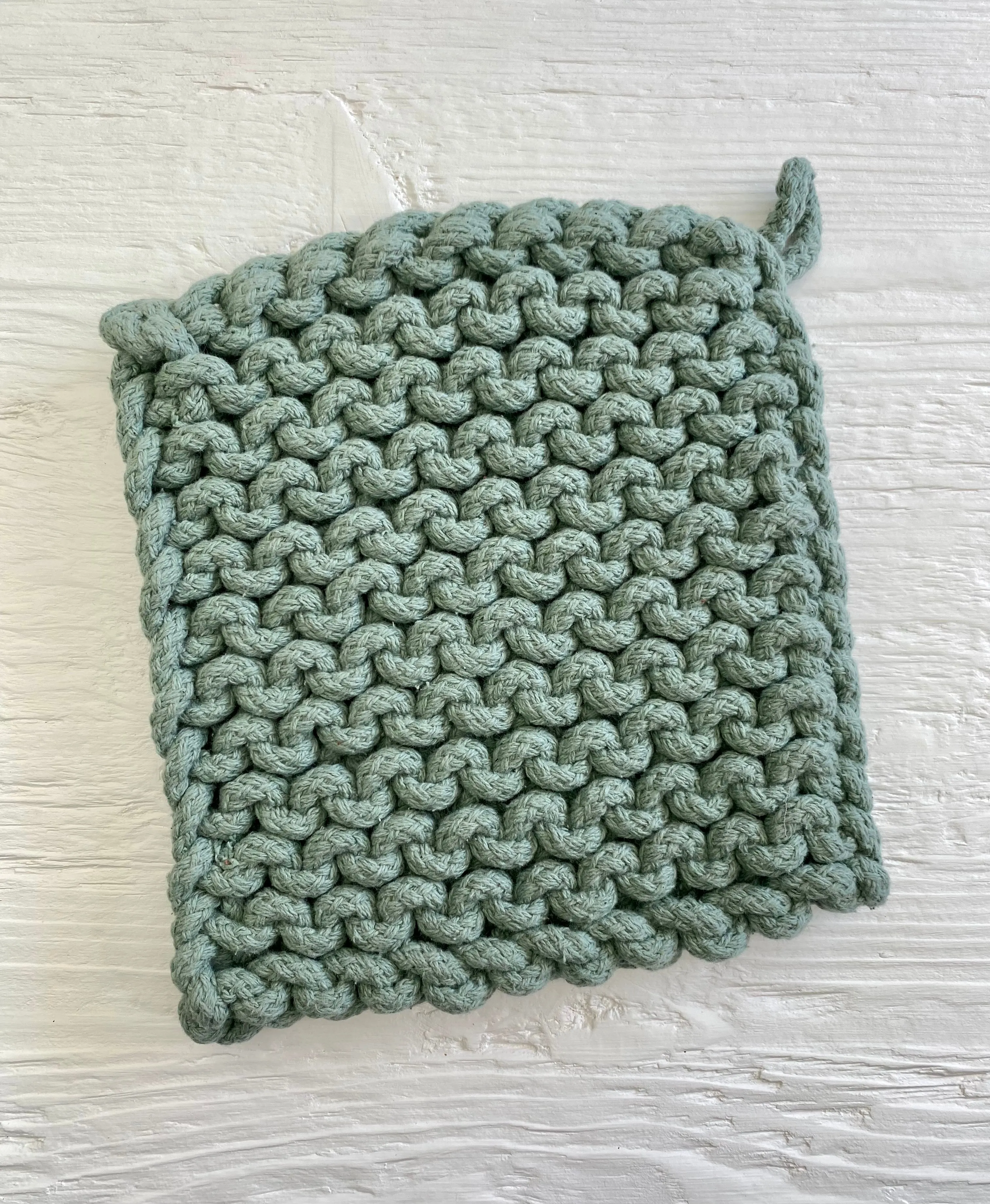 Cotton Pot Holder - Assorted Colors