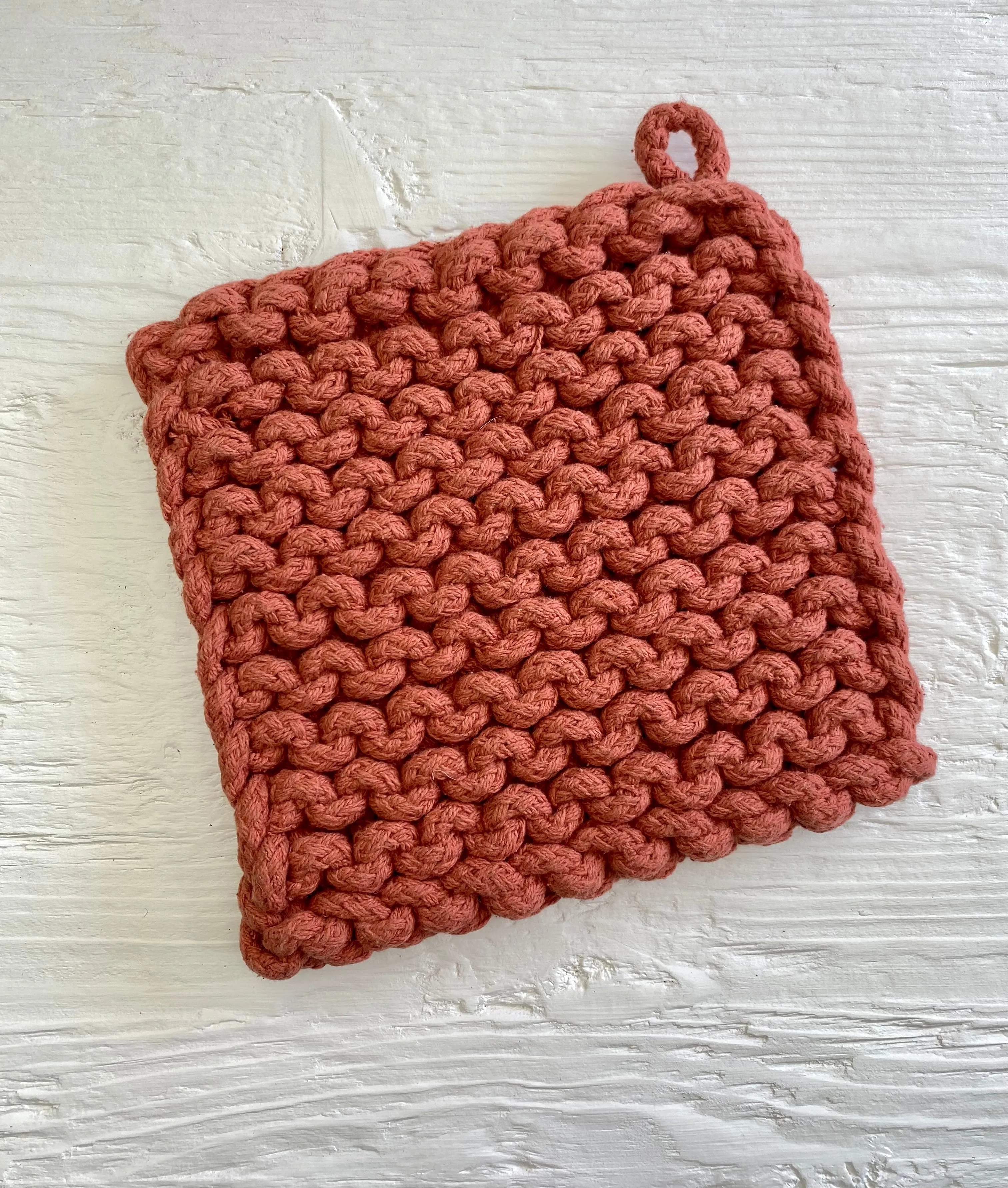 Cotton Pot Holder - Assorted Colors