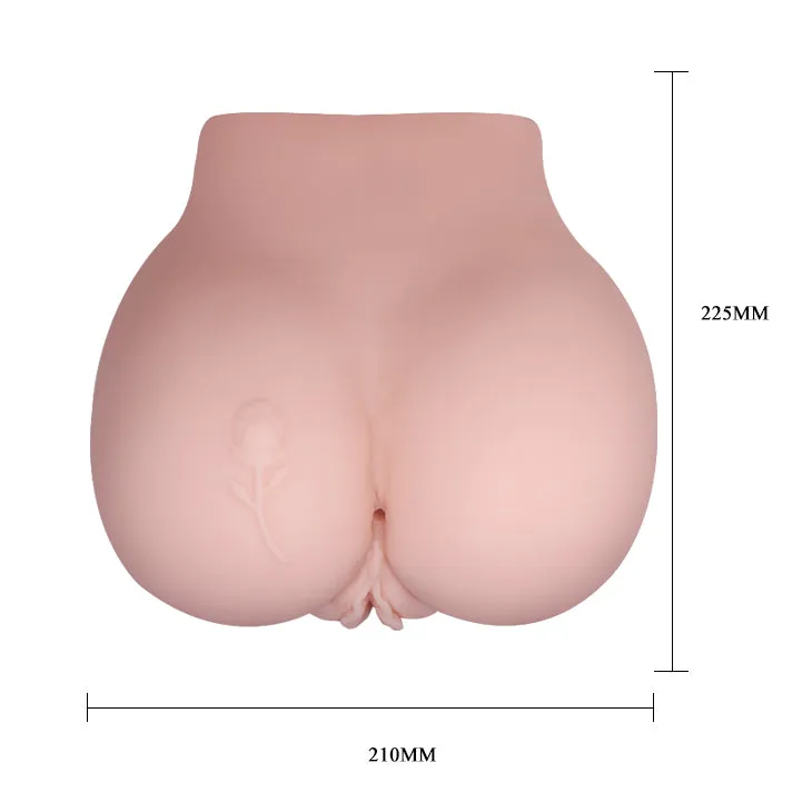 Crazy Bull Real Feel Vagina and Anal Toy with Secret Tickling Design