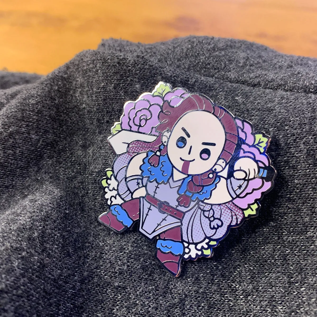 Critical Role Chibi Pin No. 4 - Yasha Nydoorin