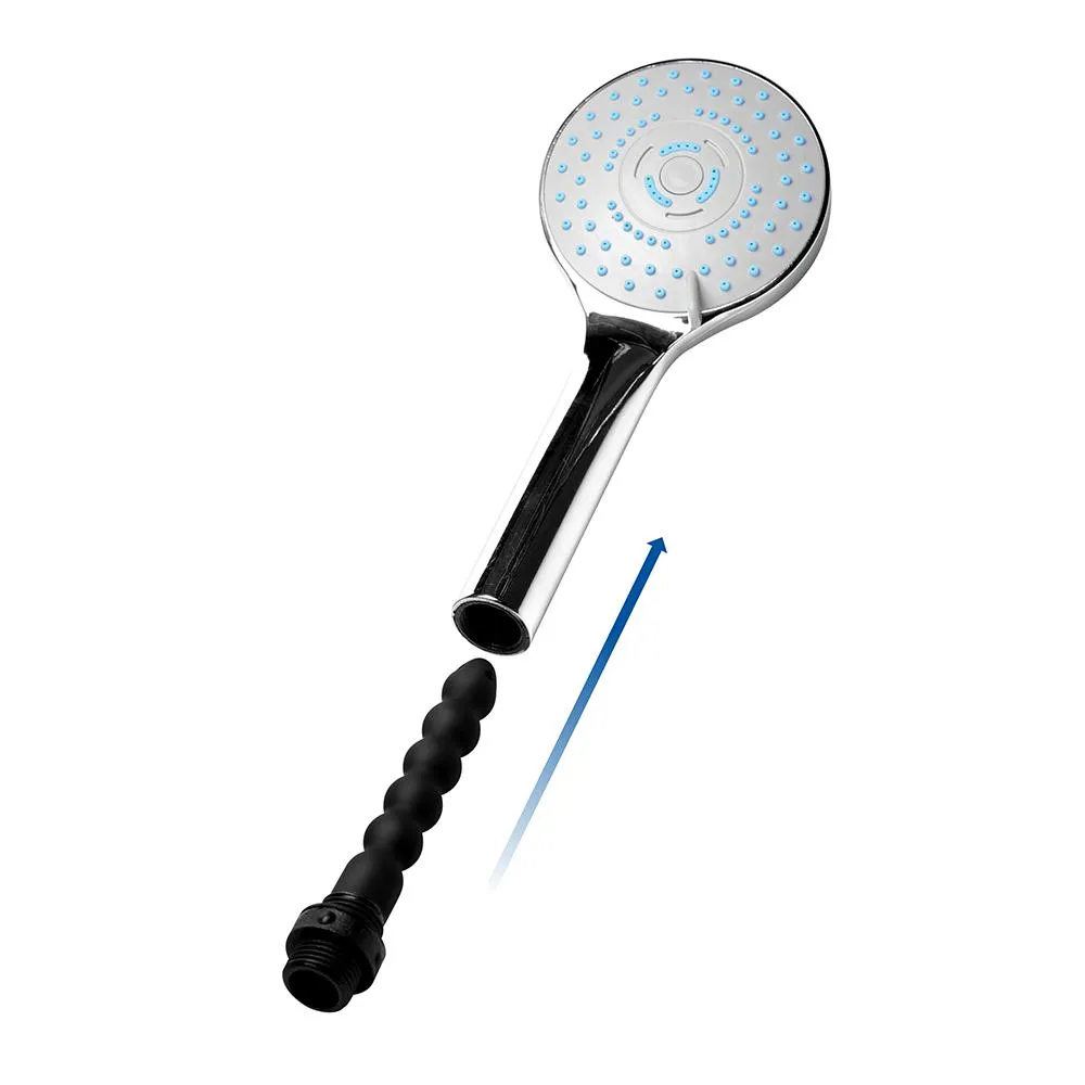 Discreet Silicone Shower Enema Set