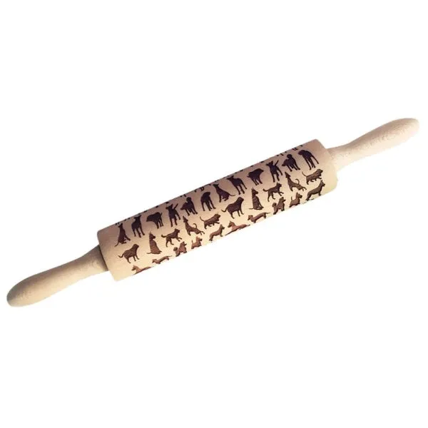 Dog Embossed Rolling Pin