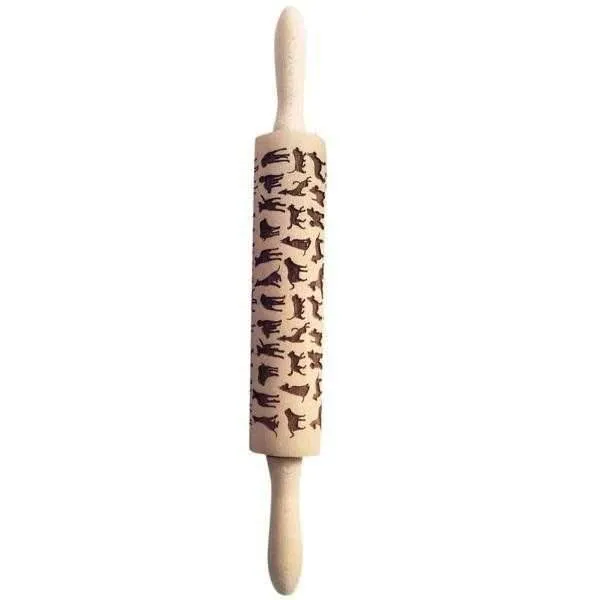 Dog Embossed Rolling Pin