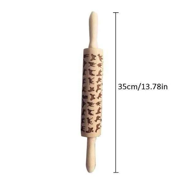 Dog Embossed Rolling Pin