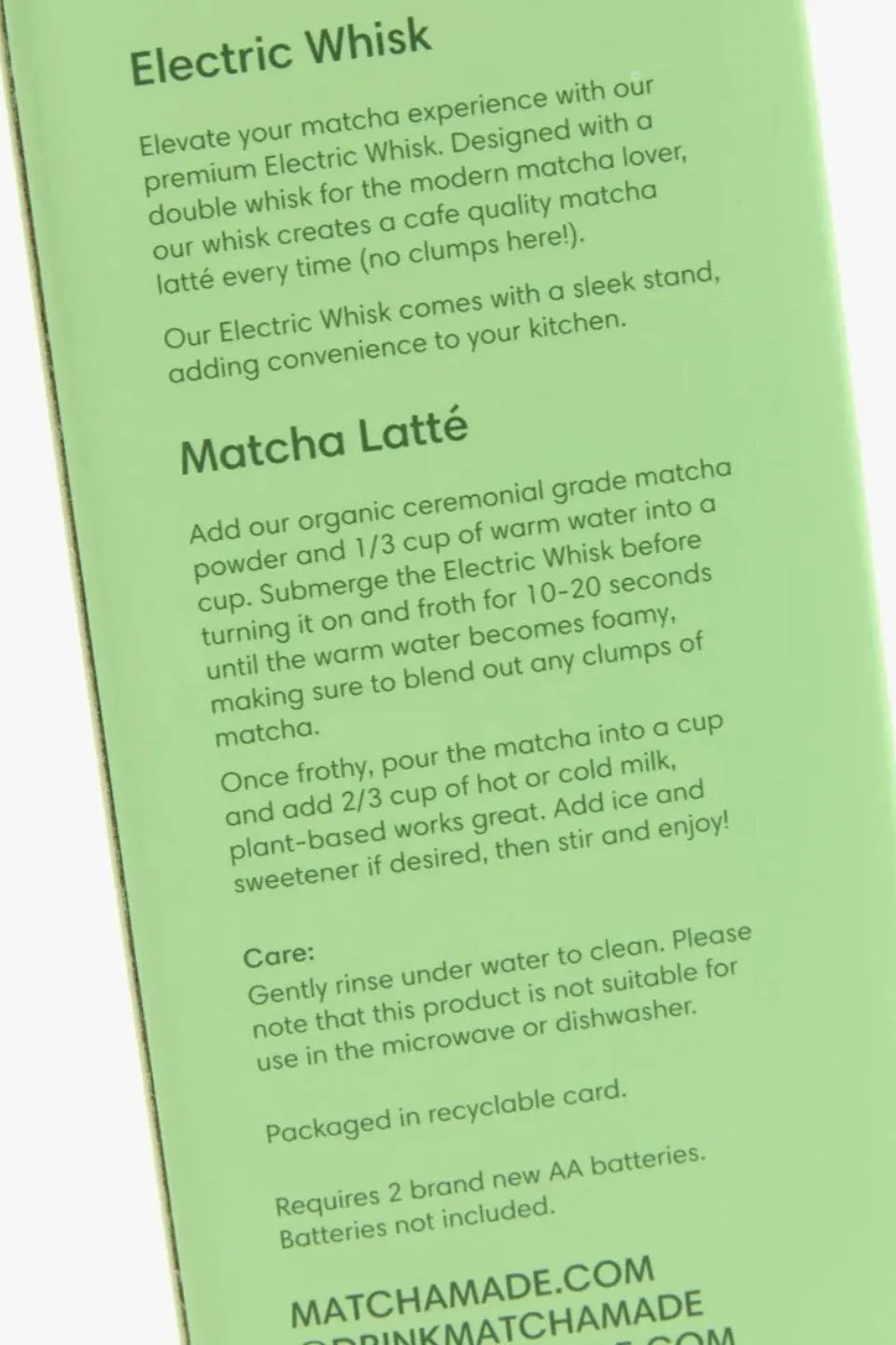 Electric Matcha Whisk