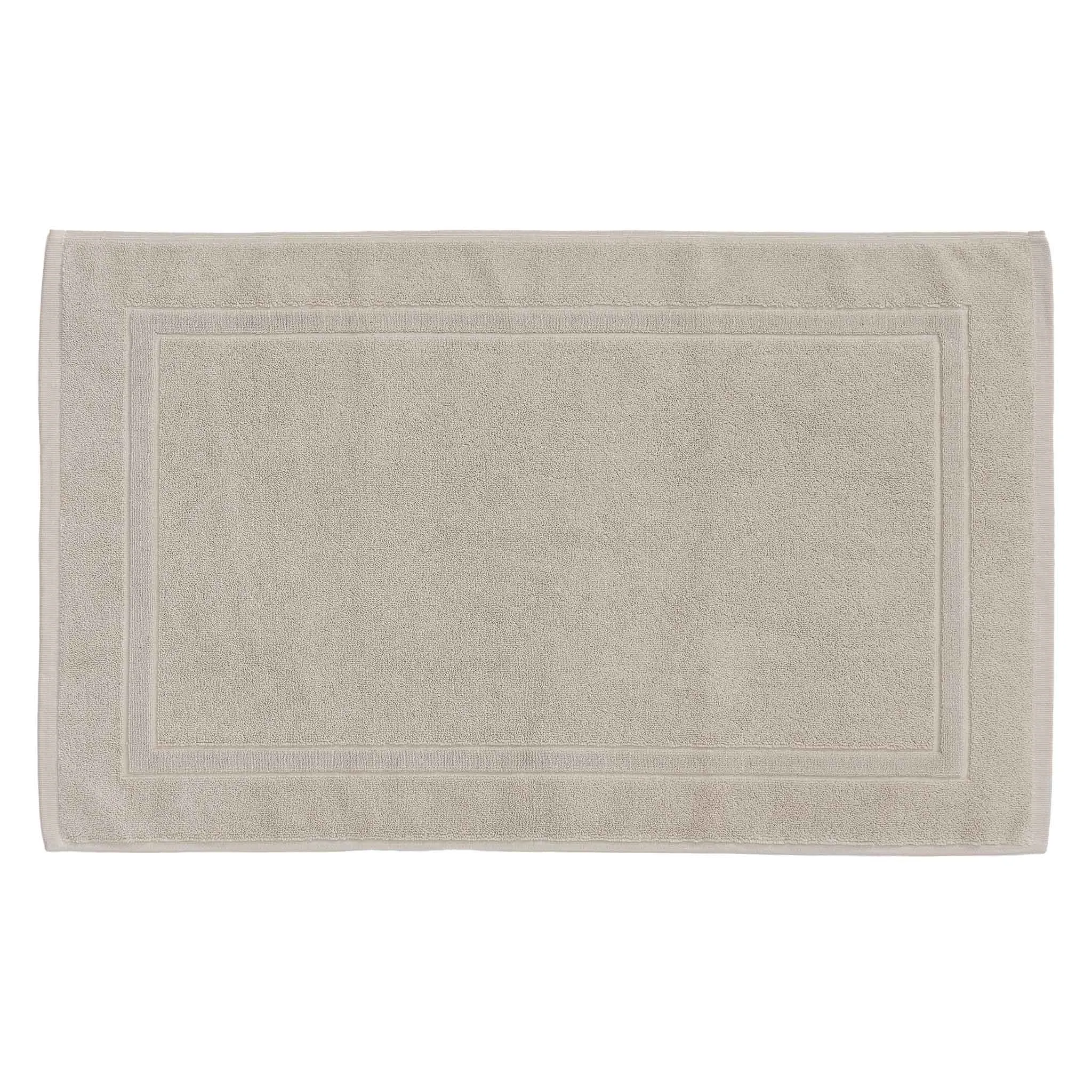 Faia Cotton Bath Mat [Stone grey]