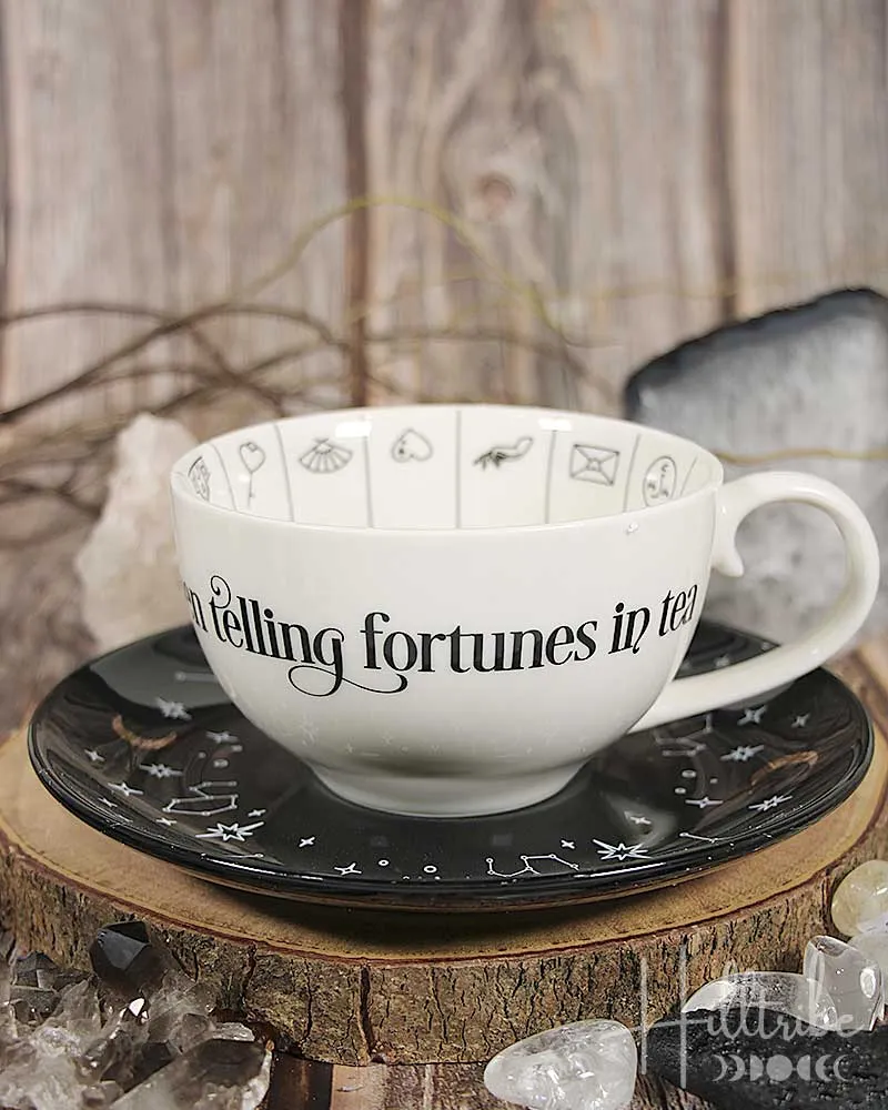 Fortune Telling Cup   Saucer