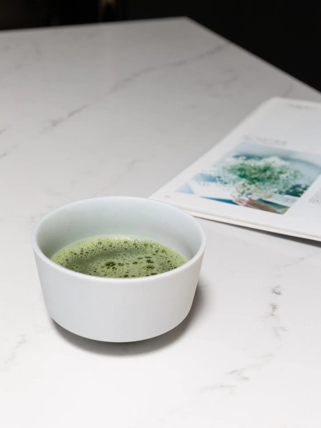 Frustum Porcelain Matcha Bowl