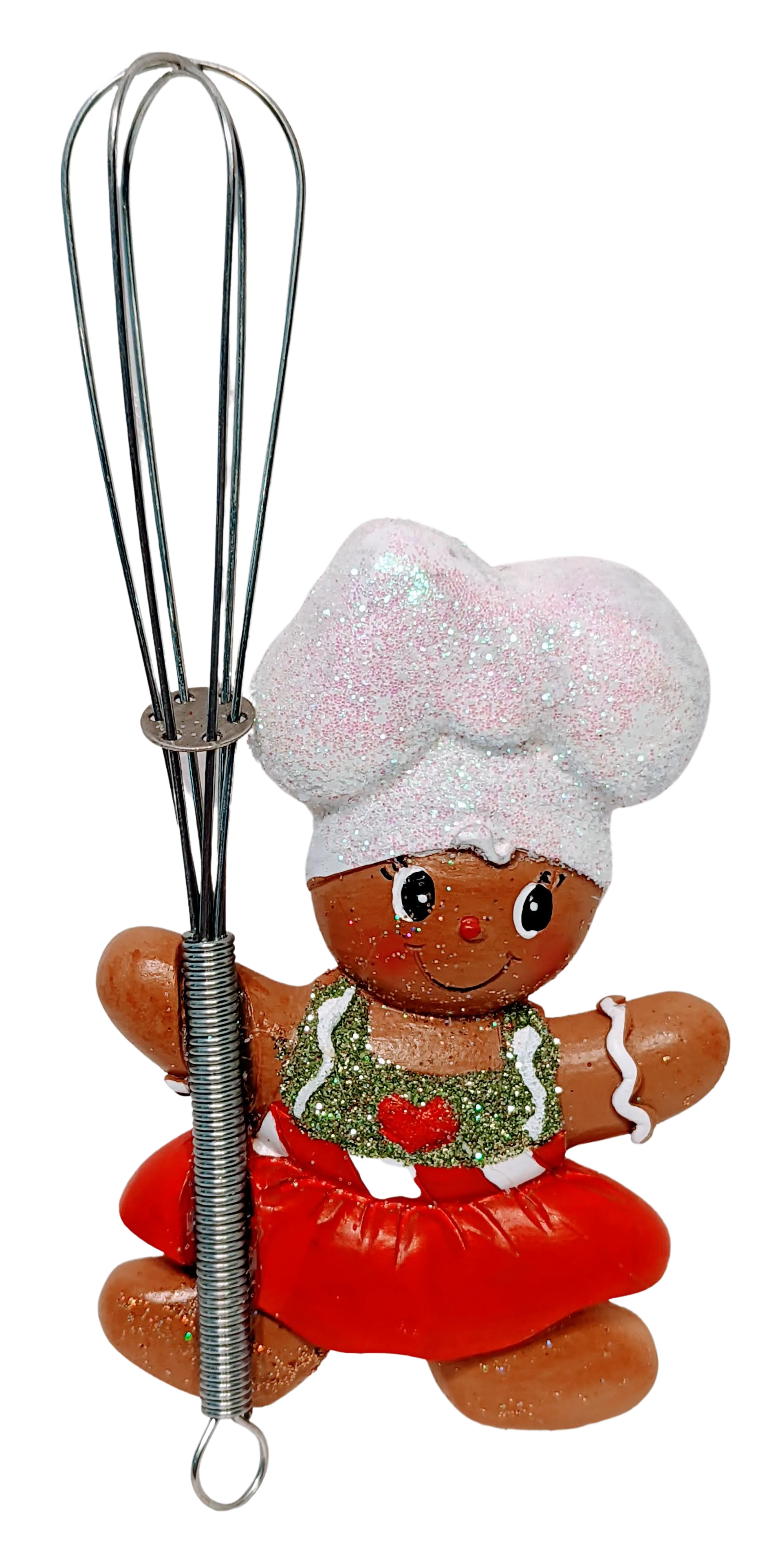 Gingerbread Boy and Girl Chef Ornaments Assortment
