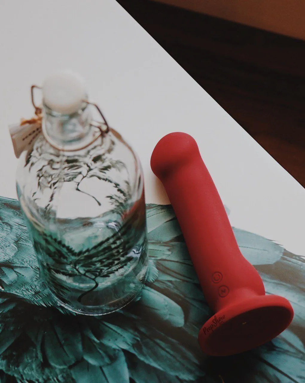 Premium Vibrating Dildo with Suction Cup - Impressions Las Vegas Edition