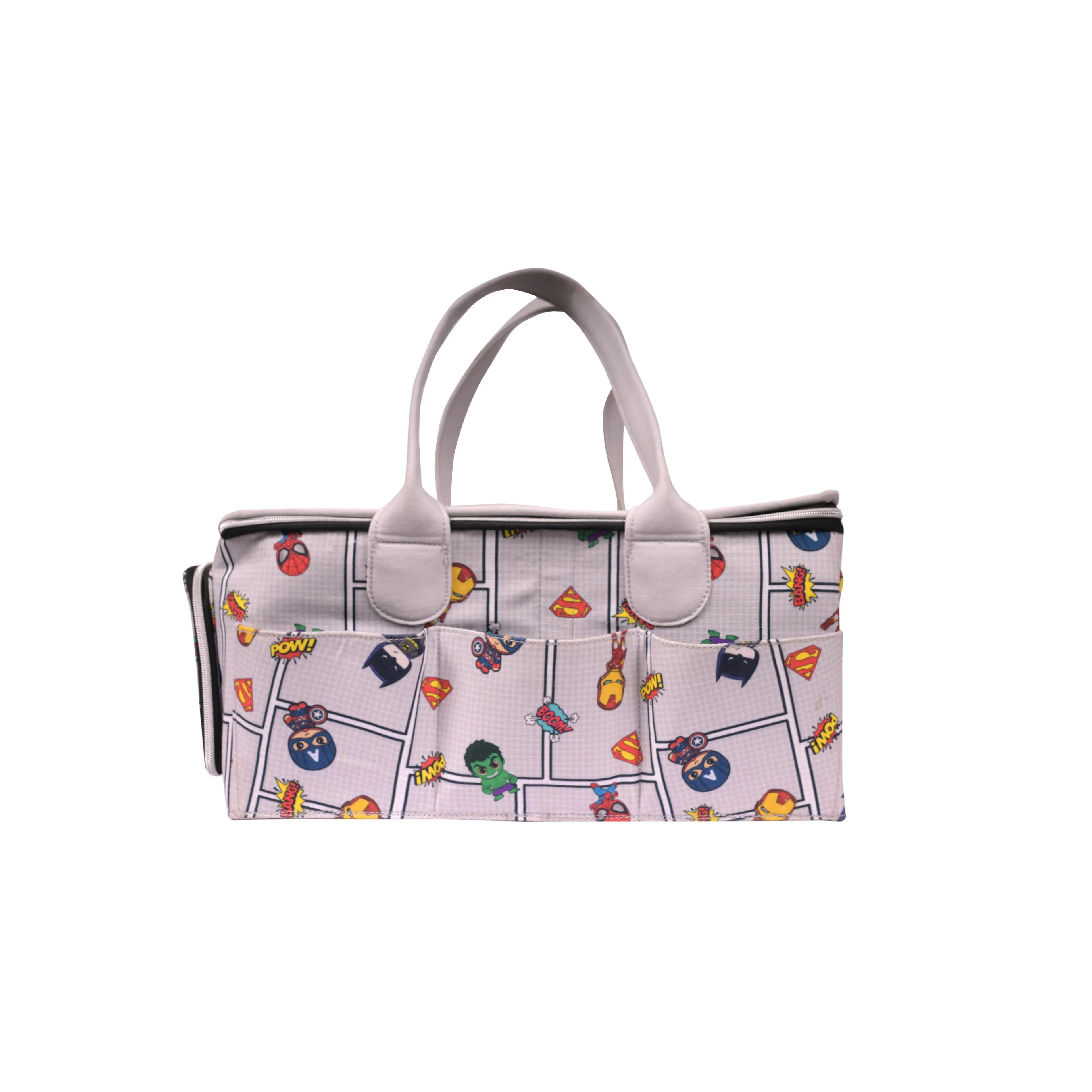 Junior All in One Personalised Zipper Diaper Caddy