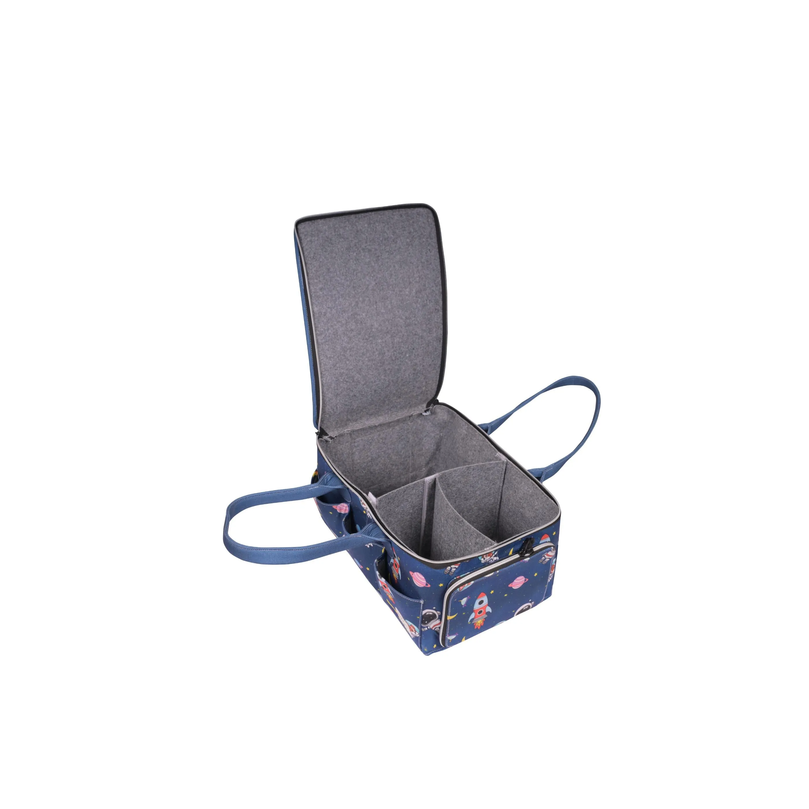 Junior All in One Personalised Zipper Diaper Caddy