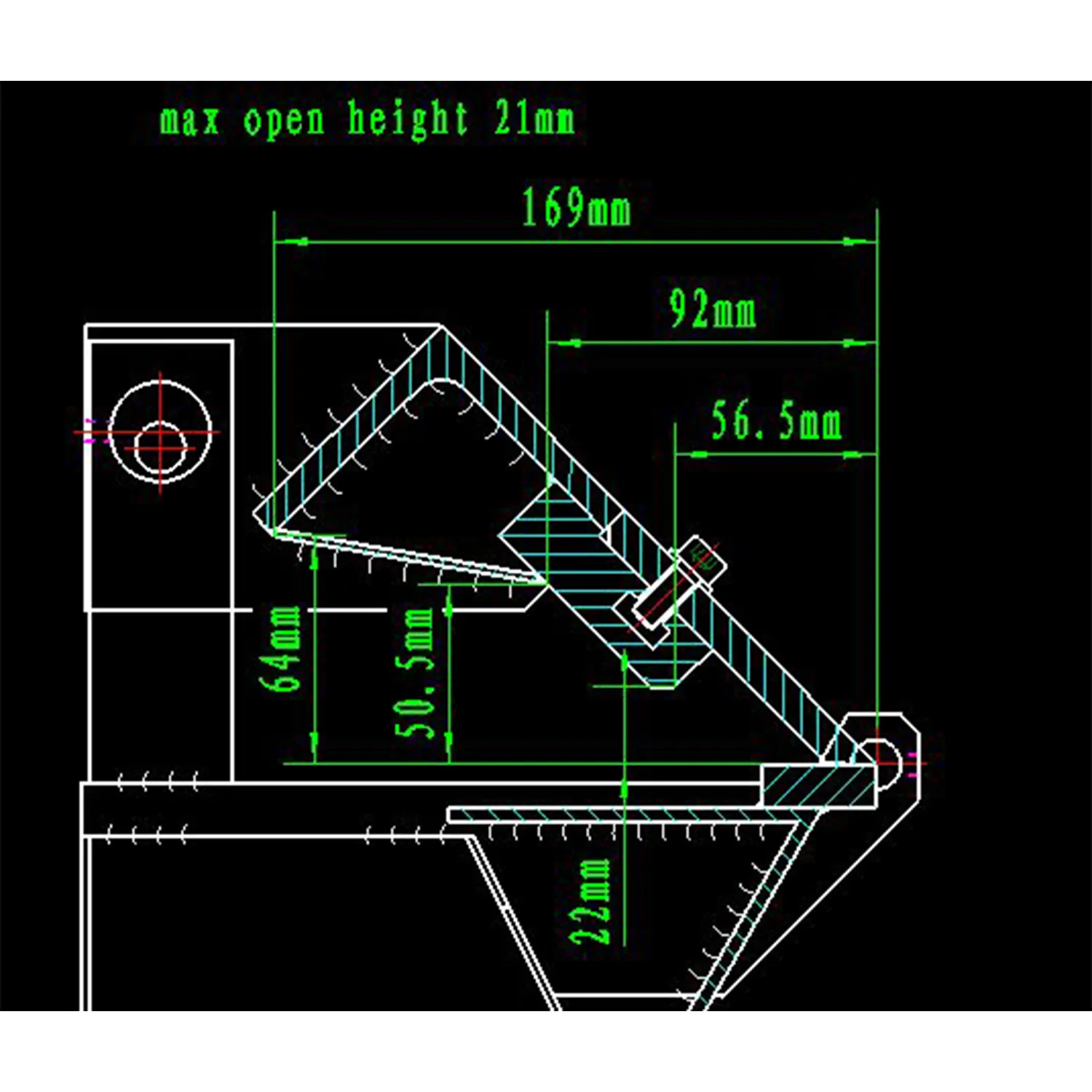 KANG Industrial W-1220A 305mm Box and Pan Brake, High Accuracy Sheet Metal Box Pan Brake, 1.0mm Sheet Metal Brake