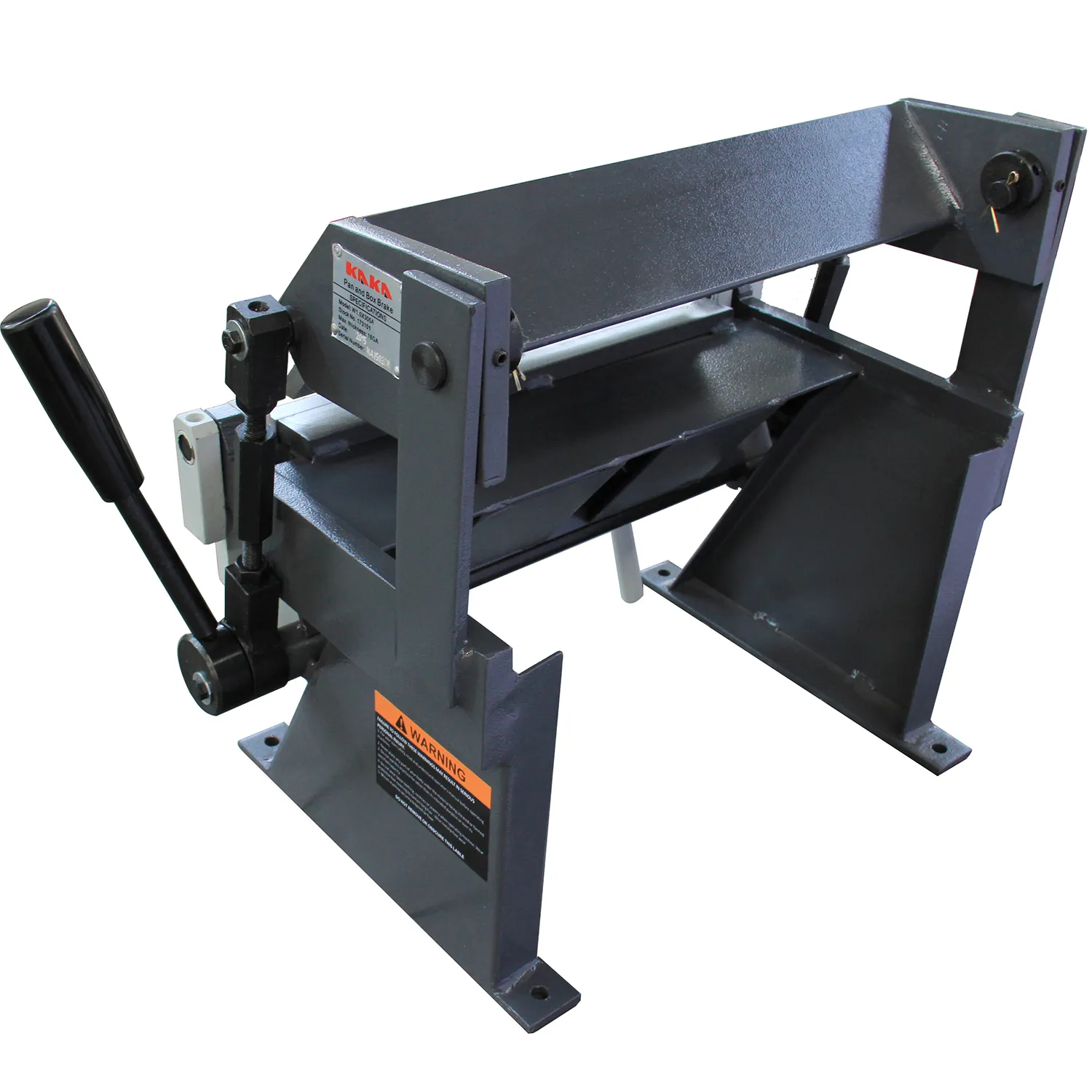 KANG Industrial W-1220A 305mm Box and Pan Brake, High Accuracy Sheet Metal Box Pan Brake, 1.0mm Sheet Metal Brake