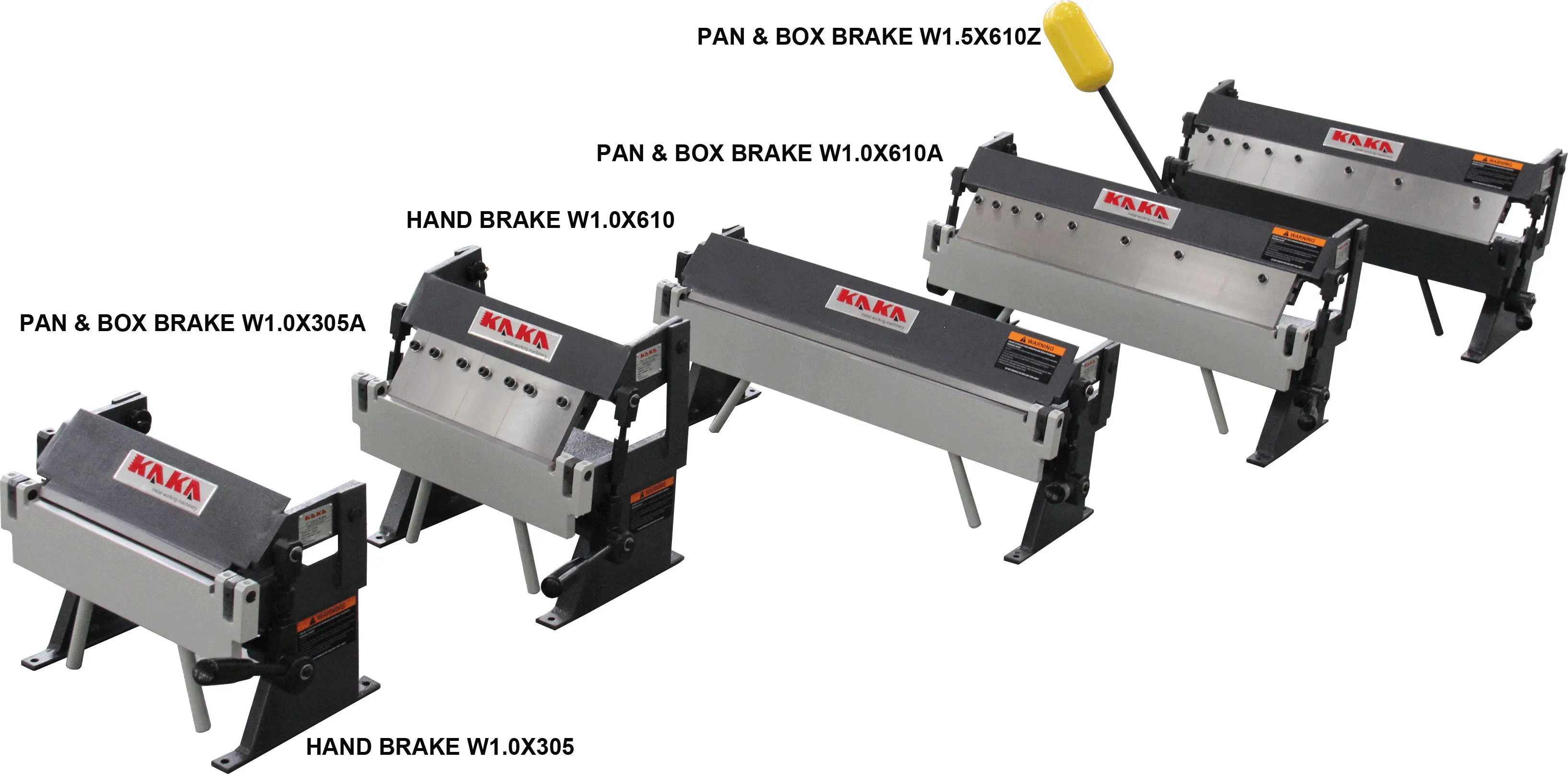 KANG Industrial W-1220A 305mm Box and Pan Brake, High Accuracy Sheet Metal Box Pan Brake, 1.0mm Sheet Metal Brake