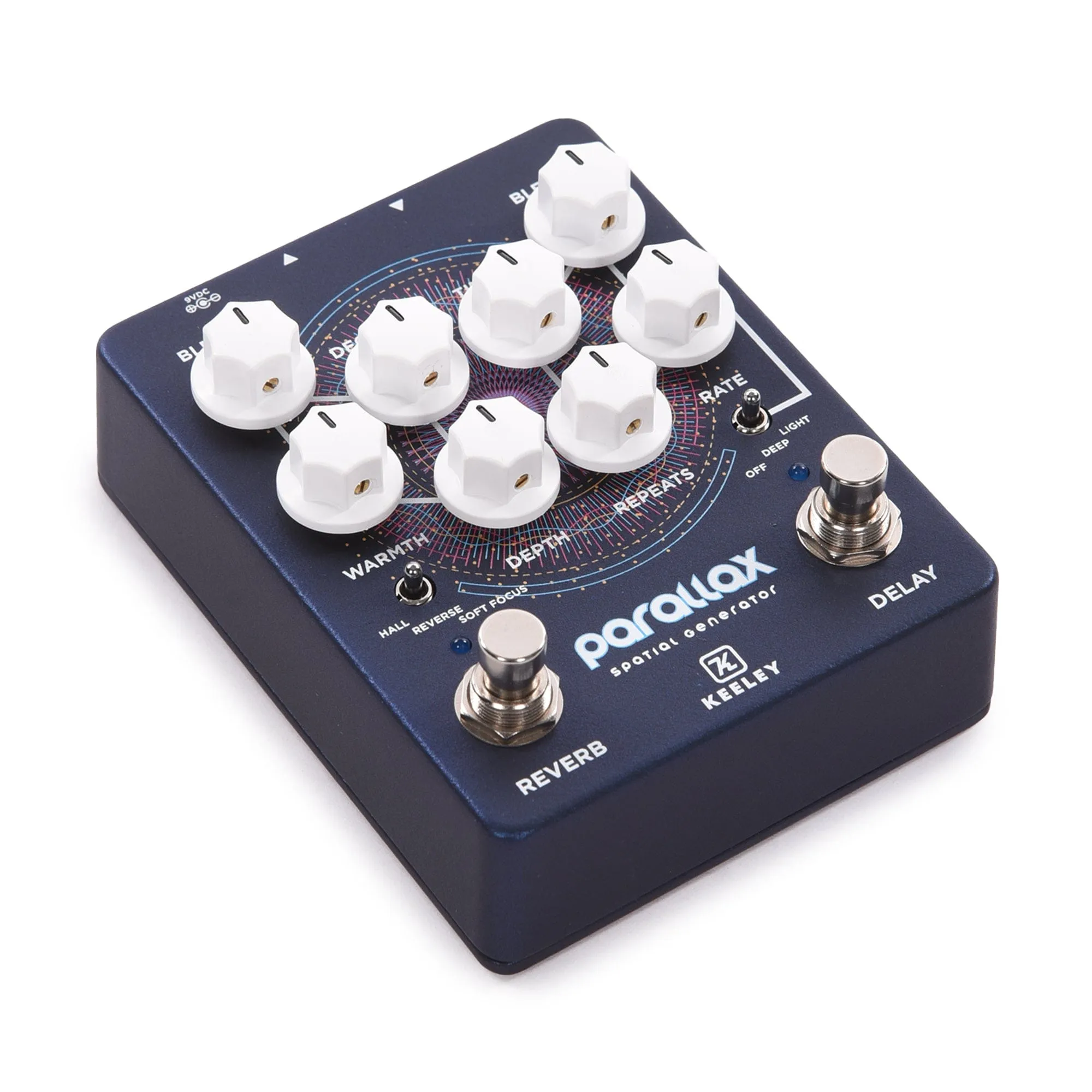 Keeley Parallax Spatial Generator Reverb/Delay/Chorus Pedal