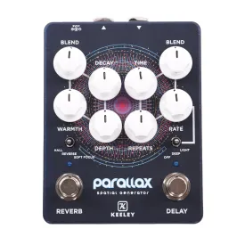 Keeley Parallax Spatial Generator Reverb/Delay/Chorus Pedal