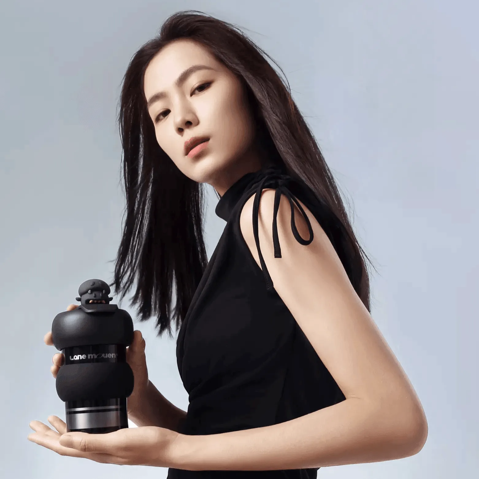 Lane Mouen Coffee Cup Portable Water Cup Fashion Circle Style 380ml