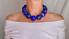 Lapis Lazuli Necklace. 1293