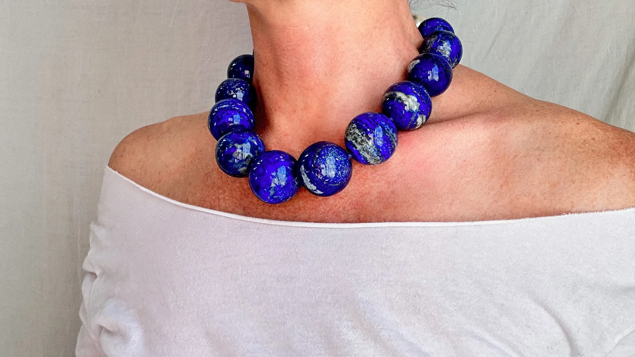 Lapis Lazuli Necklace. 1293